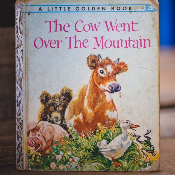 8 Vintage Little Golden Books Collection – Classic Children’s Storybooks